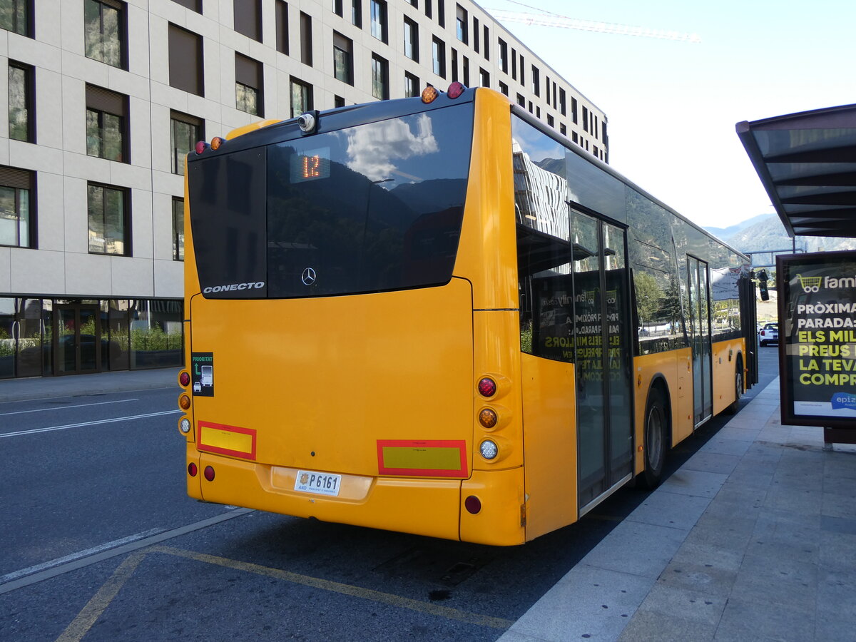 (267'285) - Coopalsa, Andorra la Vella - P6161 - Mercedes am 19. September 2024 in Andorra la Vella, Estaci Nacional Autobusos