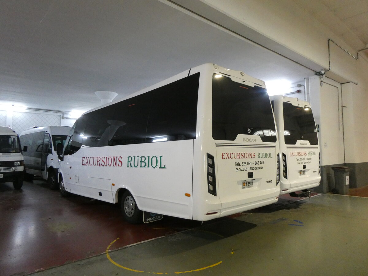 (267'305) - Rubiol, Escaldes, Engordany - M993 - Iveco/Indcar am 19. September 2024 in Andorra la Vella, Carparkhaus