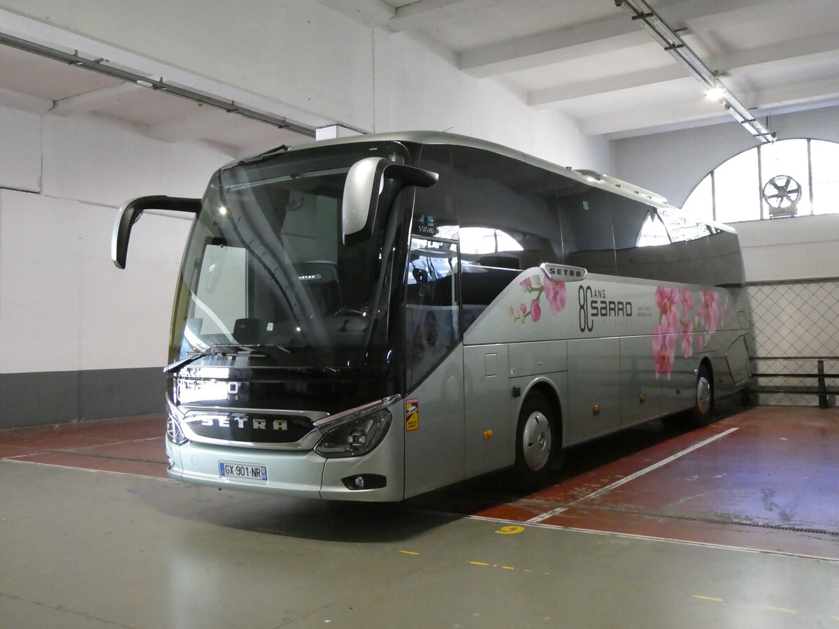 (267'310) - Aus Frankreich: Sarro, Bayonne - GX 901 NR - Setra am 19. September 2024 in Andorra la Vella, Carparkhaus