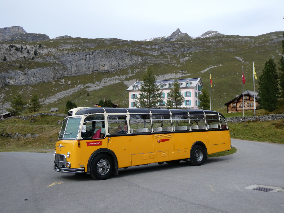 (267'464) - Gast, Reutigen - Nr. 1/BE 24'079 - FBW/FHS (ex Lambach, Gommiswald; ex Hotz, Rickenbach bei Wil/TG; ex P 24'079; ex P 21'579) am 22. September 2024 auf der Engstlenalp