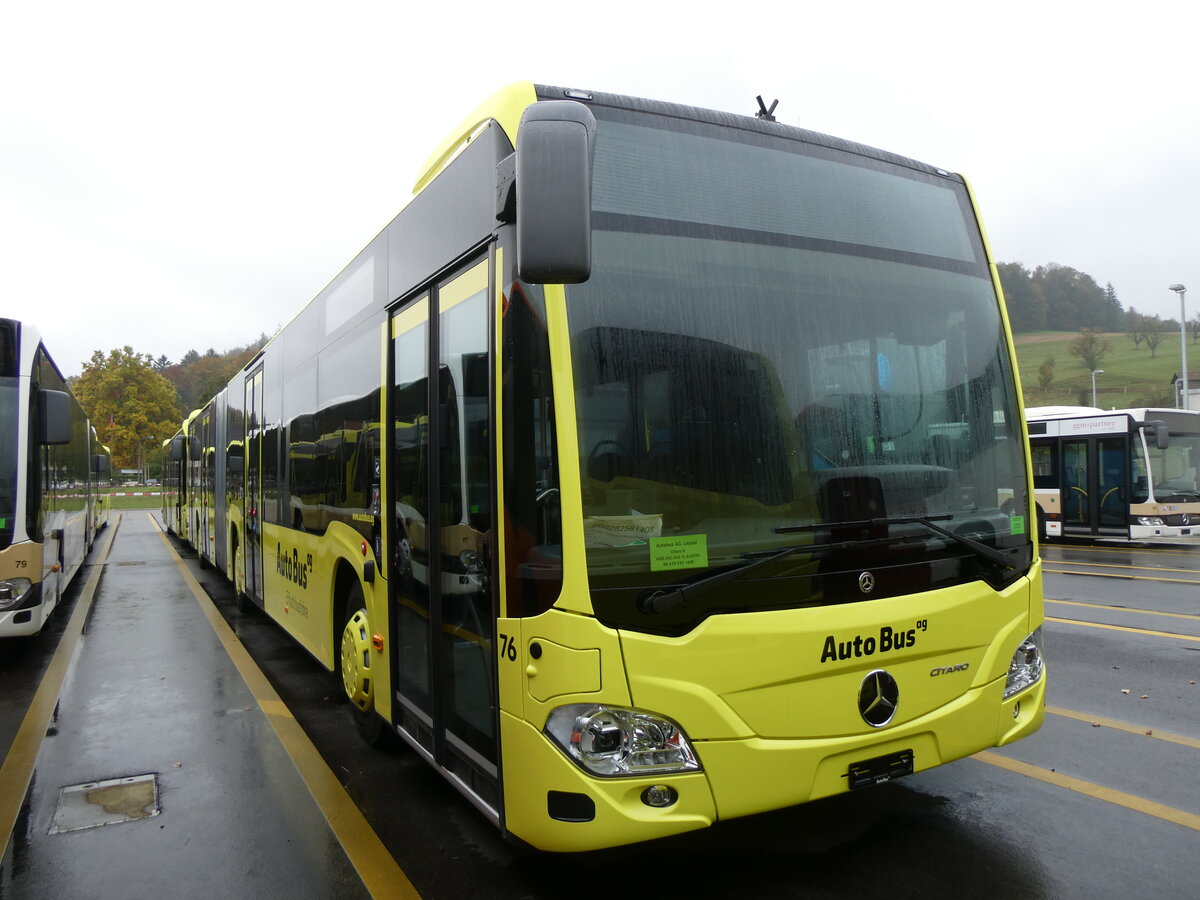 (268'295) - AAGL Liestal - Nr. 76 - Mercedes am 20. Oktober 2024 in Winterthur, Daimler Buses