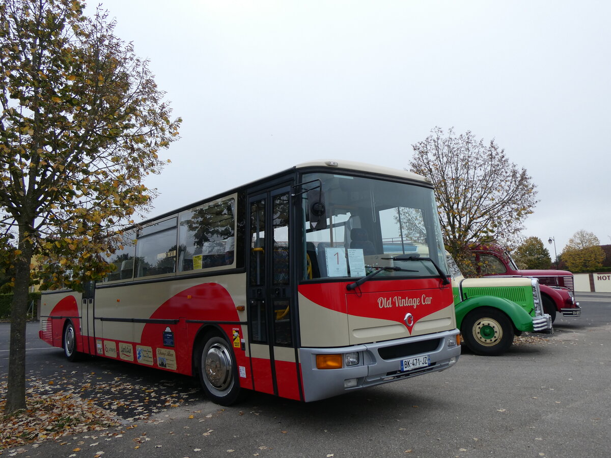 (268'715) - Europ. Classic Motors, Haguenau - BK 471 JZ - Irisbus-Karosa (ex Herviaux, Guer) am 27. Oktober 2024 in Kintzheim, Cigoland