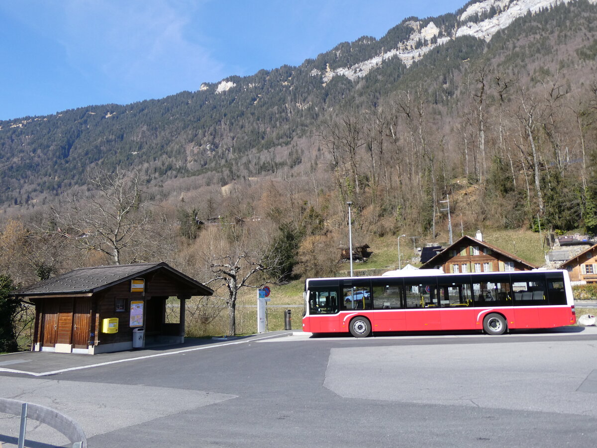 (272'676) - PostAuto Bern - BE 654'090/PID 12'339 - MAN (ex Dr. Richard, A-Wien Nr. 1419) am 7. Mrz 2025 in Ringgenberg, Sge