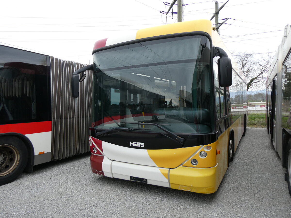 (273'903) - PostAuto Graubnden - PID 5026 - Scania/Hess (ex Nr. 25; ex Nr. 15; ex Stuppan, Flims) am 12. April 2025 in Kerzers, Murtenstrasse