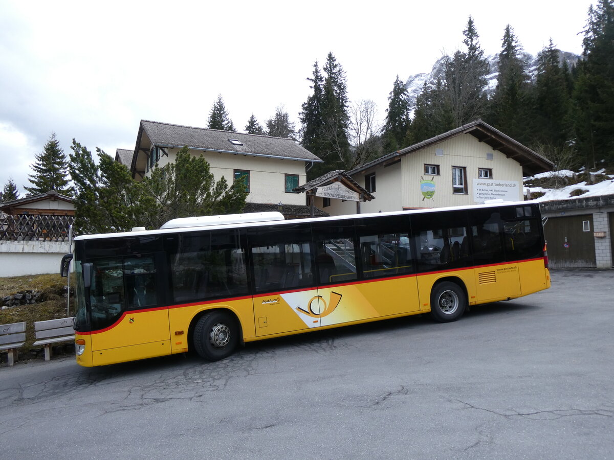 (274'179) - Flck, Brienz - Nr. 3/BE 568'700/PID 5426 - Setra am 24. April 2025 in Axalp, Sportbahnen
