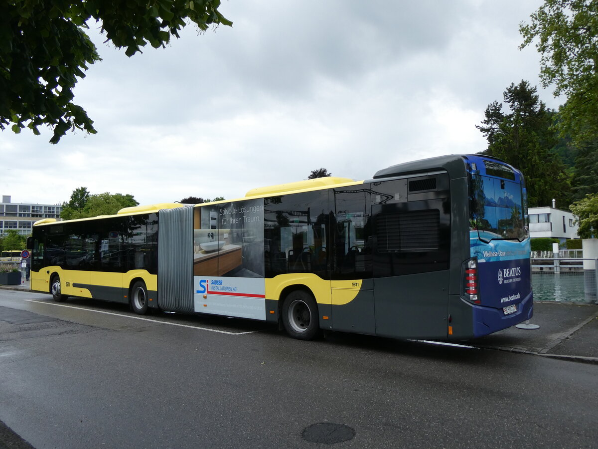(275'720) - STI Thun - Nr. 717/BE 904'717 - Mercedes am 21. Mai 2025 bei der Schifflndte Thun