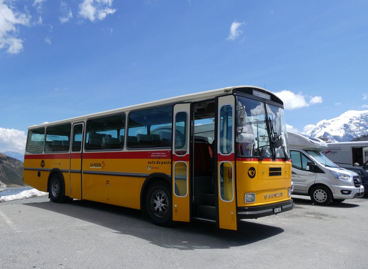 (277'026) - Aus der Schweiz: Gaudenz, Andeer - GR 1866 - Saurer/R&J (ex Mark, Andeer PID 2824; ex PostAuto Graubnden; ex P 24'350) am 19. Juni 2025 auf dem Stilfserjoch