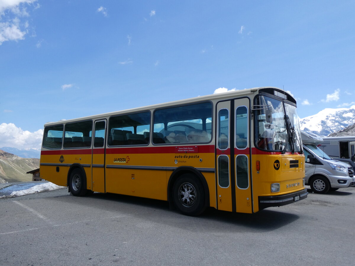 (277'028) - Aus der Schweiz: Gaudenz, Andeer - GR 1866 - Saurer/R&J (ex Mark, Andeer PID 2824; ex PostAuto Graubnden; ex P 24'350) am 19. Juni 2025 auf dem Stilfserjoch