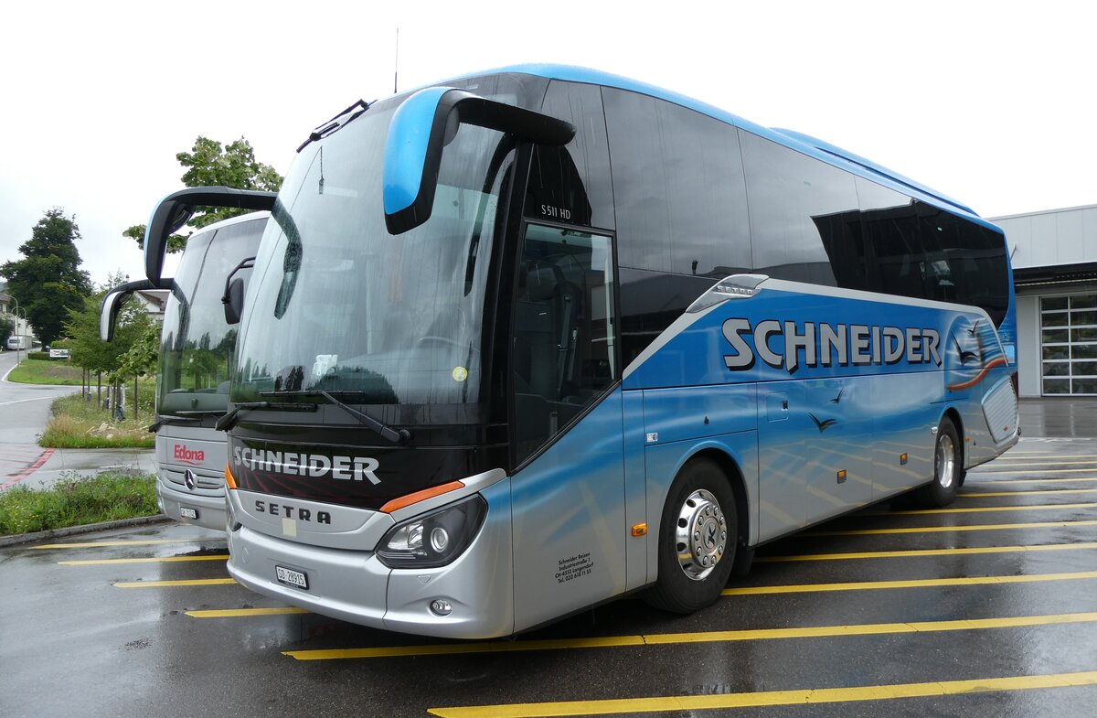 (278'380) - Schneider, Langendorf - SO 28'915 - Setra am 2. August 2025 in Winterthur, Daimler Buses