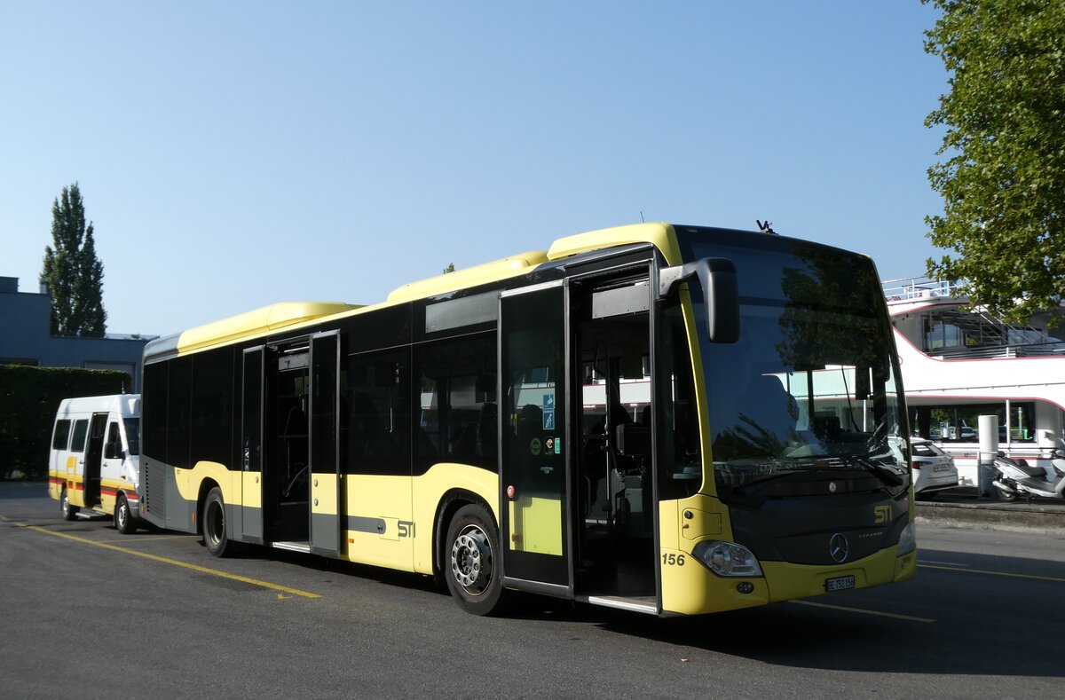 (278'842) - STI Thun - Nr. 156/BE 752'156 - Mercedes am 15. August 2025 bei der Schifflndte Thun