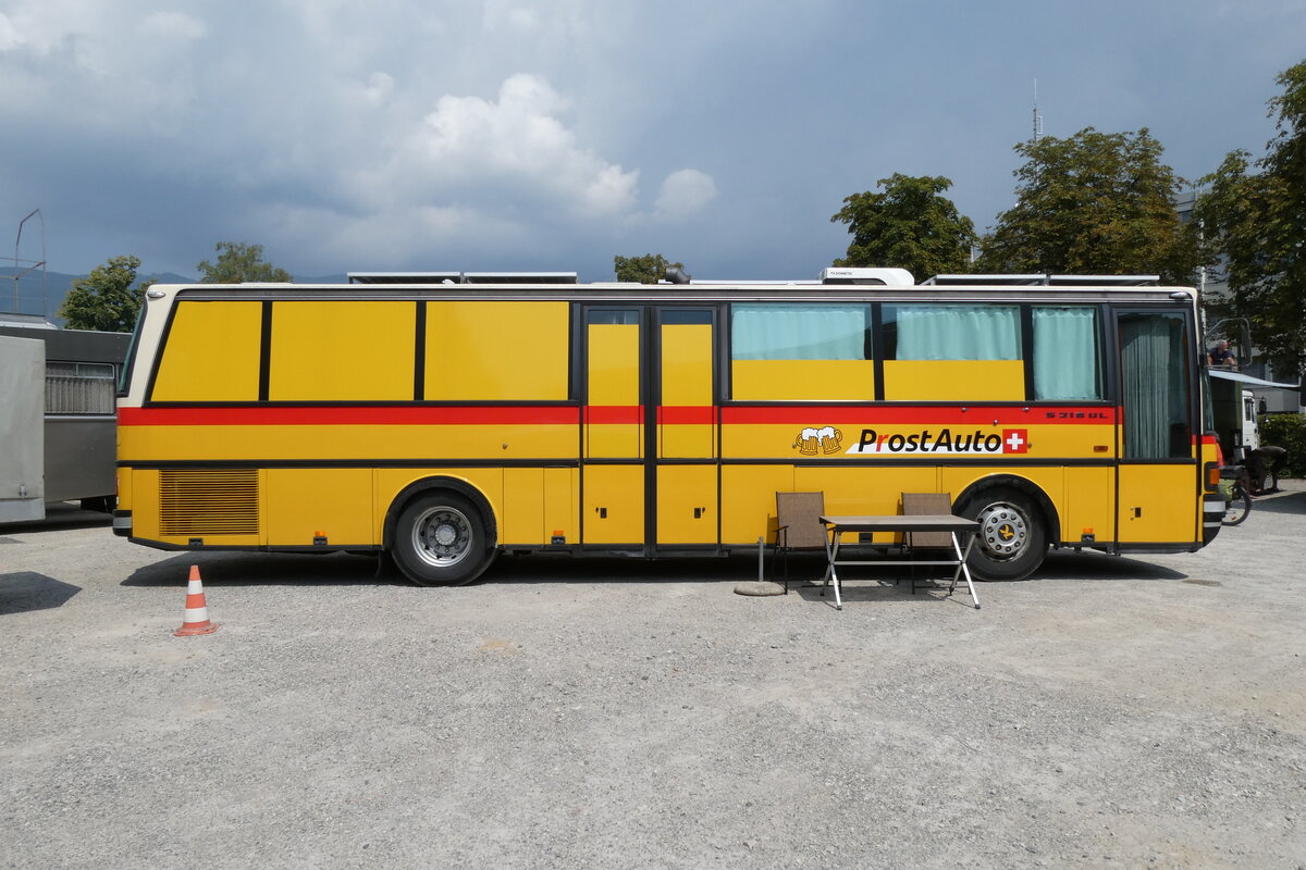 (279'020) - Schenk, Alpthal - SZ 69'526 - Setra (ex Vgeli, Hettenschwil; ex Rosy Viaggi, Stabio; ex AutoPostale Ticino Nr. 516/PID 2979; ex P 25'069) am 16. August 2025 in Solothurn, Baseltor