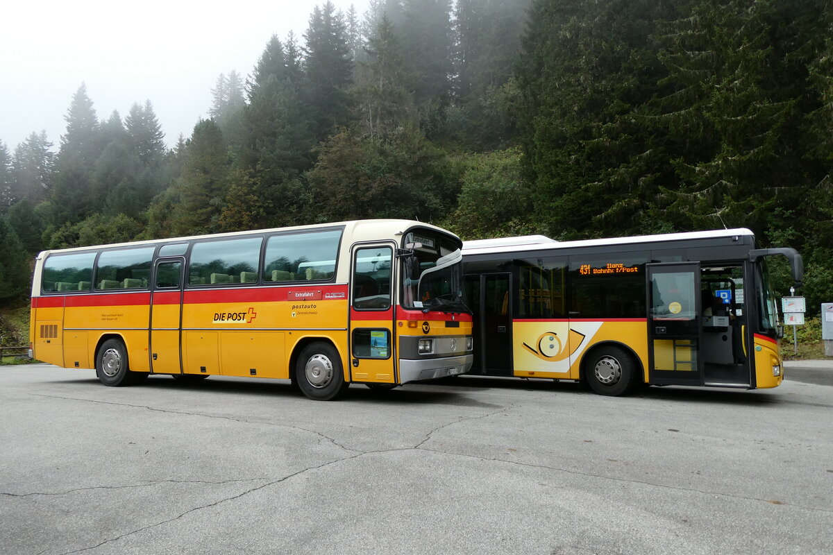 (280'176) - Buzzi, Bern - BE 910'789 - Mercedes (ex Mattli, Wassen/PID 2295) am 9. September 2025 in Vals, Zervreila (280'176) - Buzzi, Bern - BE 910'789 - Mercedes (ex Mattli, Wassen/PID 2295) am 9. September 2025 in Vals, Zervreila