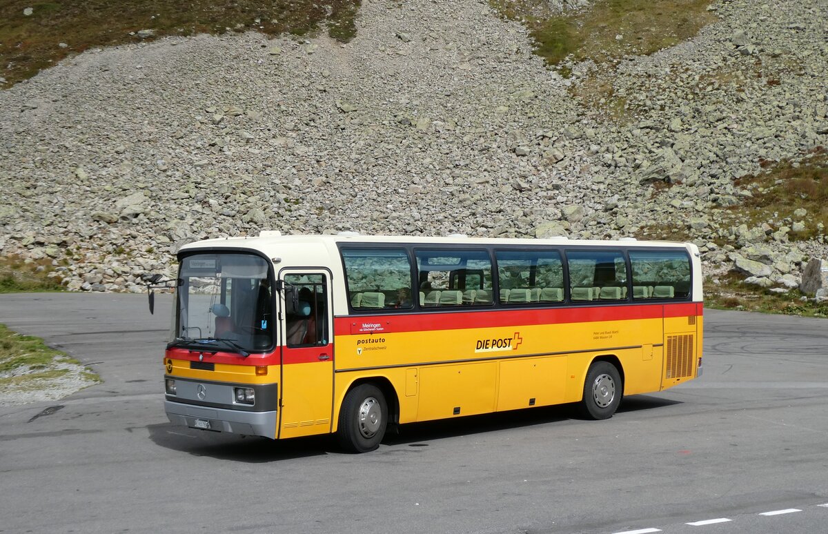 (280'272) - Buzzi, Bern - BE 910'789 - Mercedes (ex Mattli, Wassen/PID 2295) am 10. September 2025 in Susten, Passhöhe (280'272) - Buzzi, Bern - BE 910'789 - Mercedes (ex Mattli, Wassen/PID 2295) am 10. September 2025 in Susten, Passhöhe