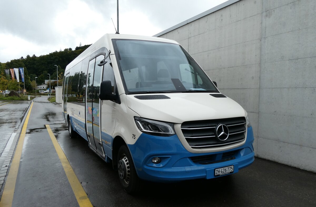 (280'752) - AZZK Zollikon - Nr. 75/ZH 426'775 - Mercedes am 27. September 2025 in Winterthur, Daimler Buses (280'752) - AZZK Zollikon - Nr. 75/ZH 426'775 - Mercedes am 27. September 2025 in Winterthur, Daimler Buses