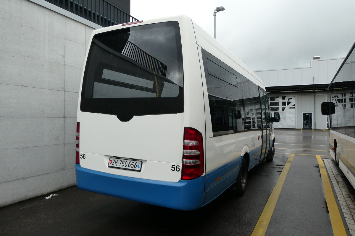 (280'753) - AZZK Zollikon - Nr. 56/ZH 750'656 - Mercedes am 27. September 2025 in Winterthur, Daimler Buses (280'753) - AZZK Zollikon - Nr. 56/ZH 750'656 - Mercedes am 27. September 2025 in Winterthur, Daimler Buses