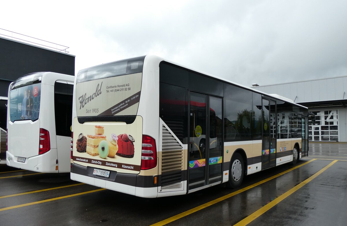 (280'763) - AZZK Zollikon - Nr. 53/ZH 738'053 - Mercedes am 27. September 2025 in Winterthur, Daimler Buses (280'763) - AZZK Zollikon - Nr. 53/ZH 738'053 - Mercedes am 27. September 2025 in Winterthur, Daimler Buses