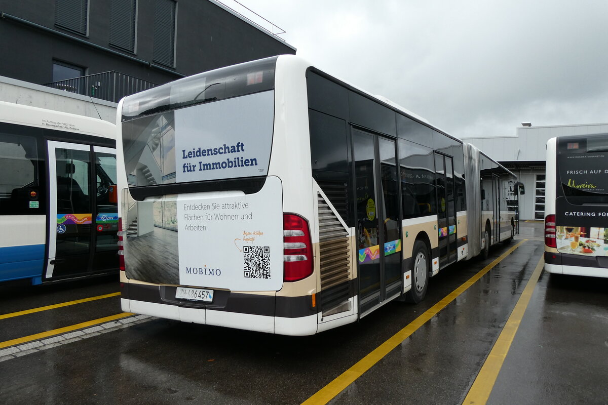 (280'765) - AZZK Zollikon - Nr. 57/ZH 486'457 - Mercedes am 27. September 2025 in Winterthur, Daimler Buses (280'765) - AZZK Zollikon - Nr. 57/ZH 486'457 - Mercedes am 27. September 2025 in Winterthur, Daimler Buses