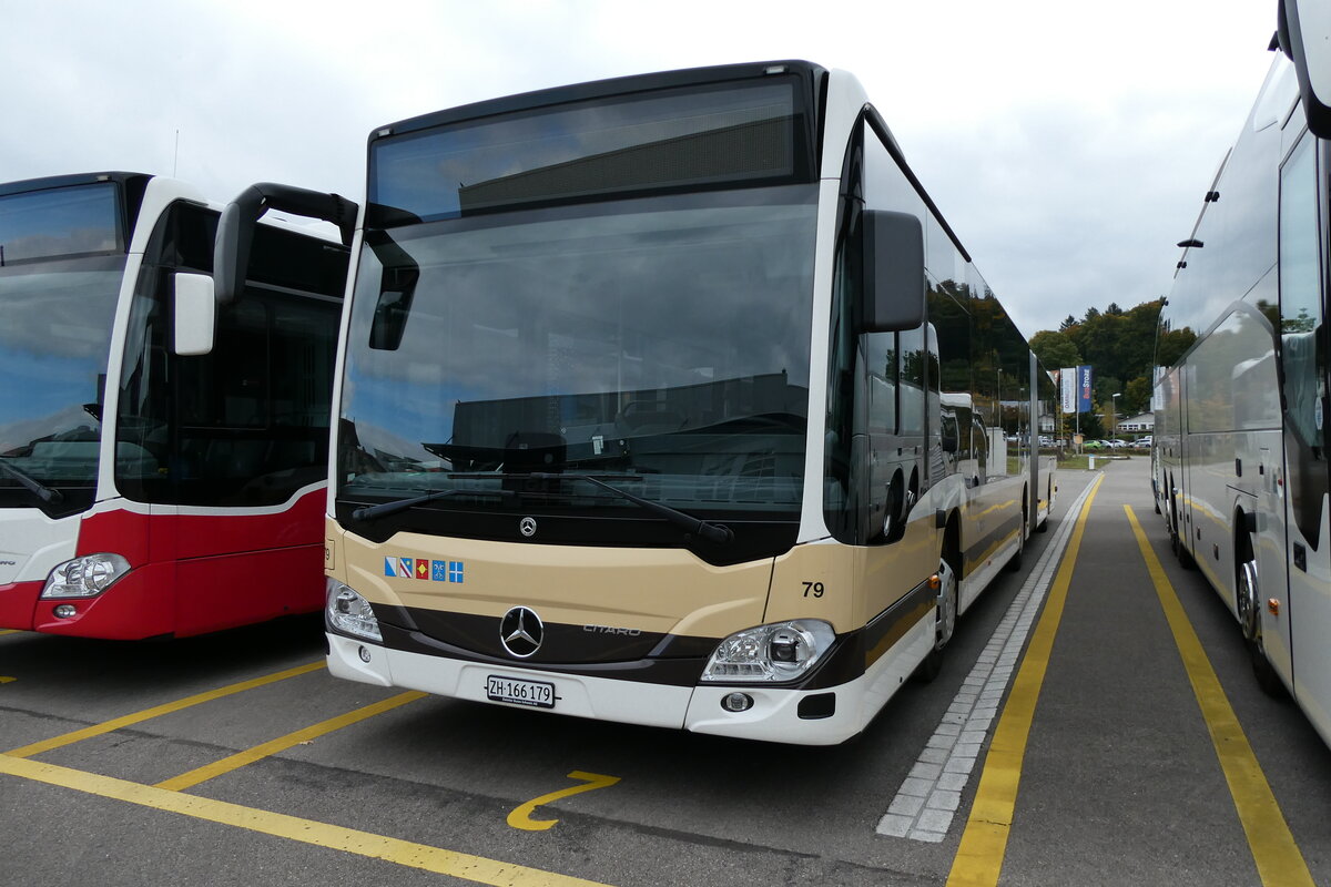 (281'178) - AZZK Zollikon - Nr. 79/ZH 166'179 - Mercedes am 10. Oktober 2025 in Winterthur, Daimler Buses