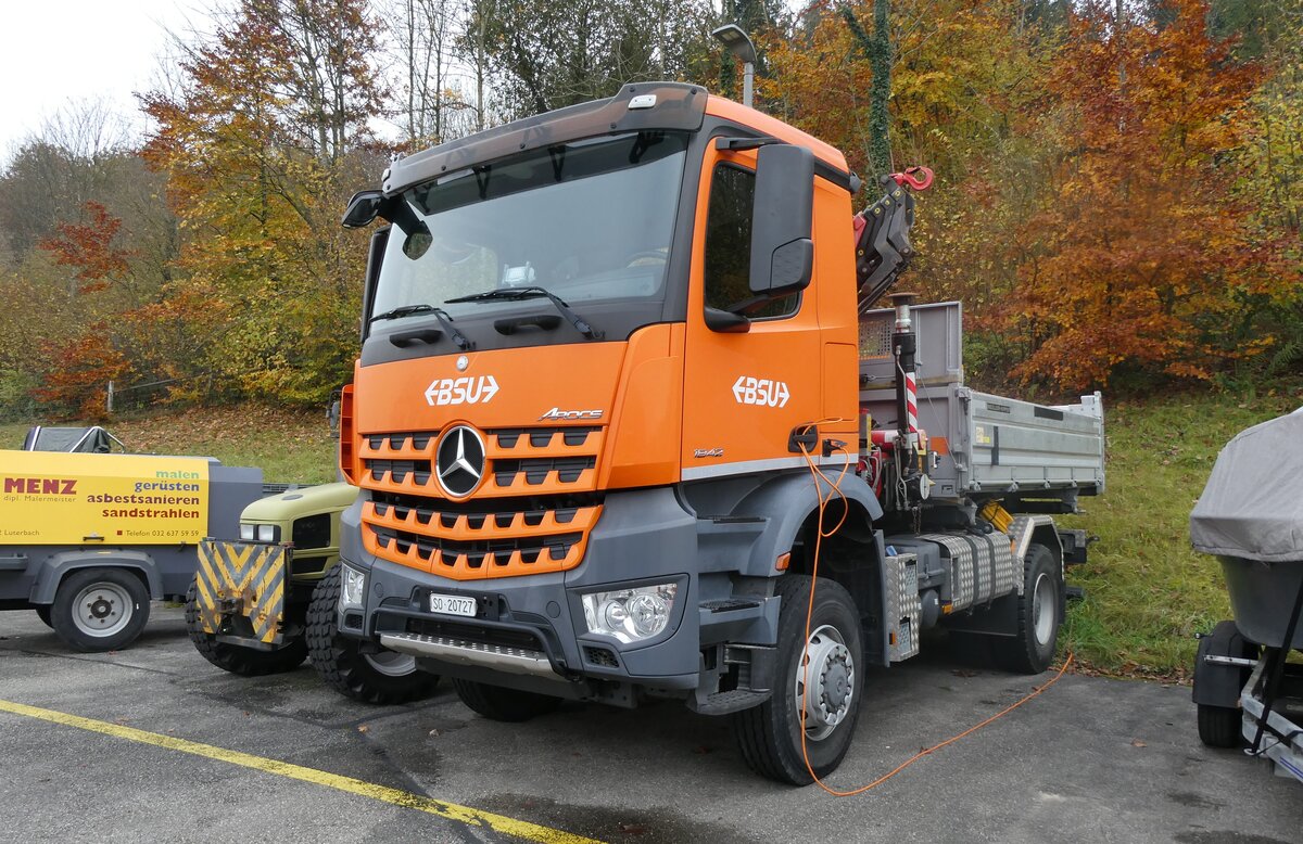 (282'219) - BSU Solothurn - SO 20'727 - Mercedes am 8. November 2025 in Zuchwil, Garage