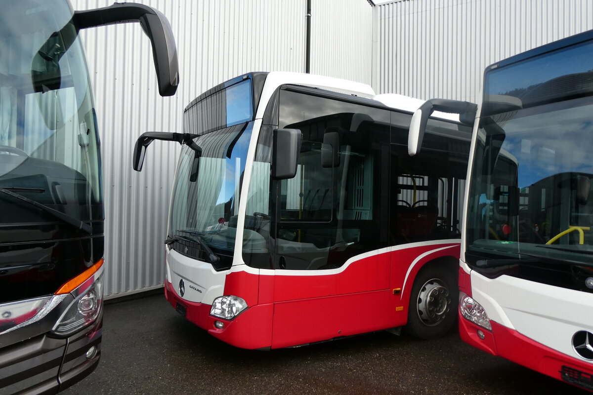 (282'652) - CarPostal Ouest - PID 12'316 - Mercedes (ex Breuss, A-Rankweil; ex Wiener Linie, A-Wien Nr. 8133) am 29. November 2025 in Winterthur, Daimler Buses (Teilaufnahme)