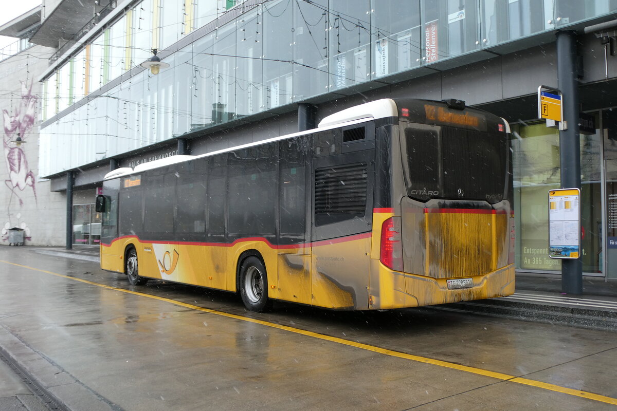 (283'760) - Rattin, Schlatt - TG 228'551/PID 11'661 - Mercedes am 8. Januar 2026 beim Bahnhof Frauenfeld