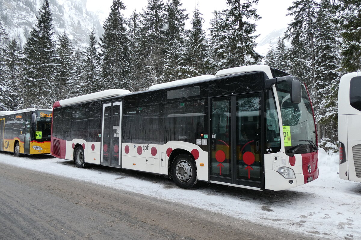 (283'949) - Wieland, Murten - Nr. 117/FR 300'586 - Mercedes am 10. Januar 2026 in Adelboden, Unter dem Birg