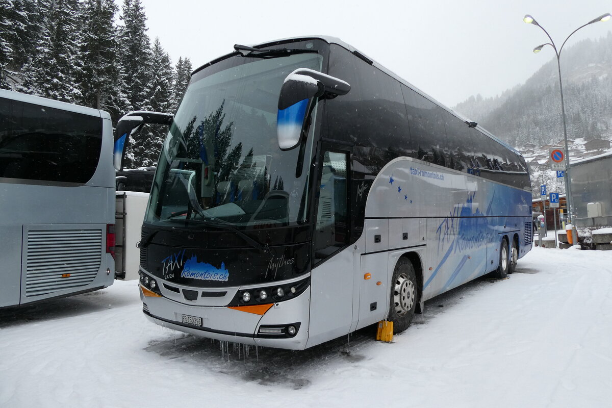 (284'023) - Taxi Romontois, Romont - FR 150'296 - Beulas am 10. Januar 2026 in Adelboden, ASB