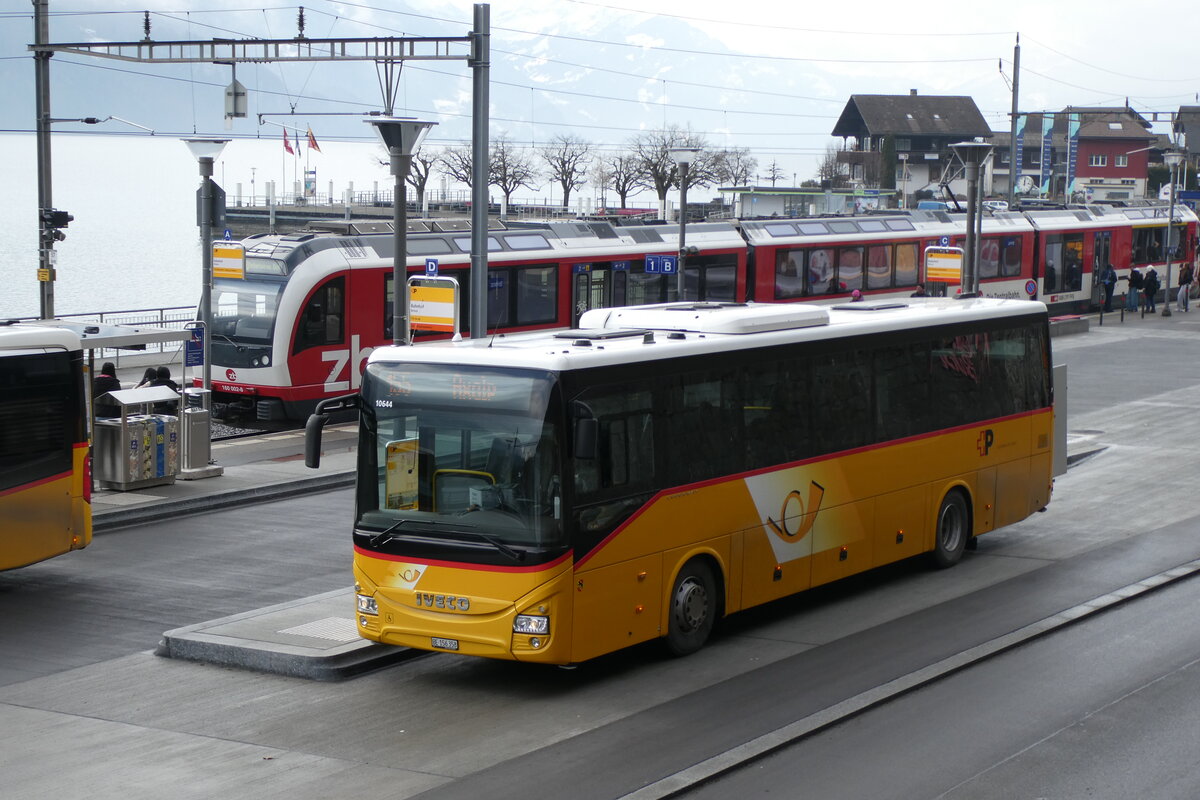 (284'349) - Fl�ck, Brienz - Nr. 9/BE 156'358/PID 10'644 - Iveco am 26. Januar 2026 beim Bahnhof Brienz