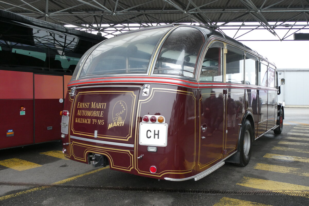 (284'699) - Marti, Kallnach -Nr. 40 - Saurer/Lauber am 7. Februar 2026 in Kallnach, Car-Terminal