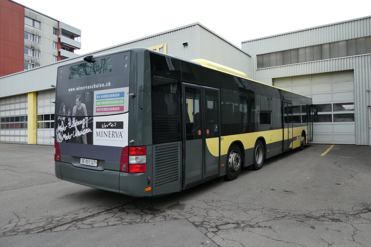 (284'771) - STI Thun - Nr. 147/BE 801'147 - MAN am 8. Februar 2026 in Thun, Garage
