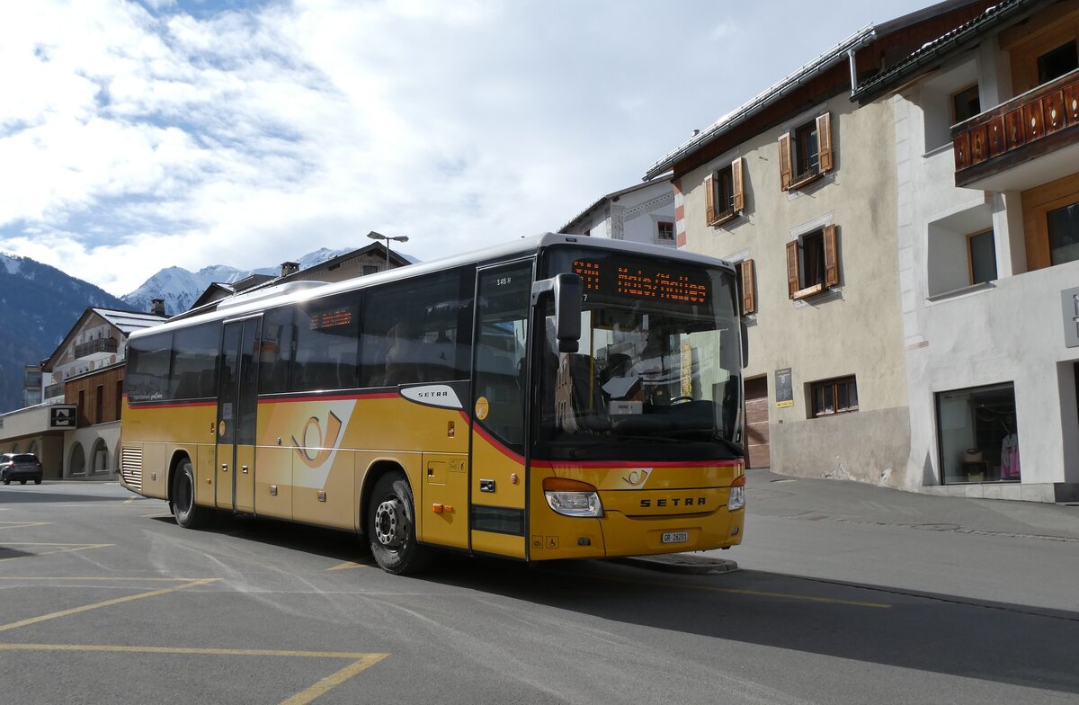 (284'801) - Terretaz, Zernez - GR 26'201/PID 5617 - Setra am 10. Februar 2026 in M�stair, Posta