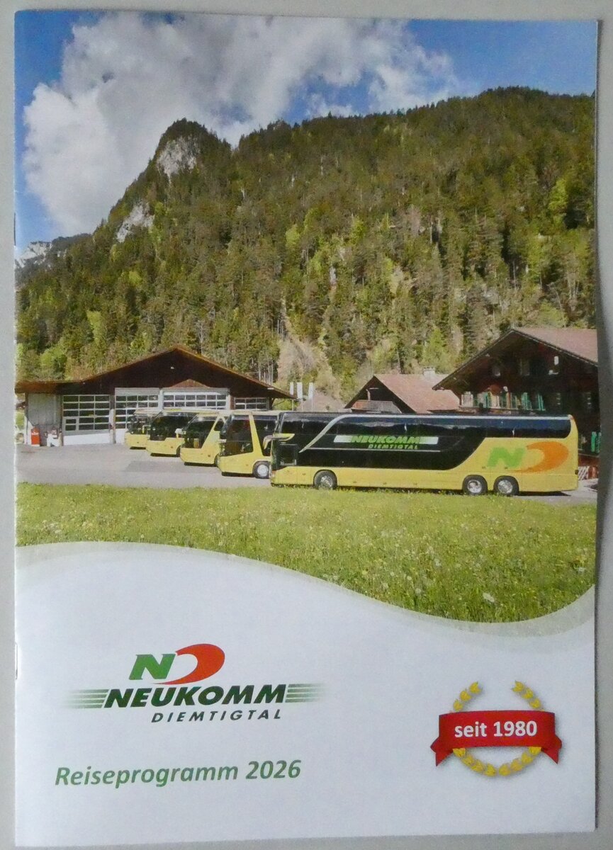 (284'915) - Neukomm-Reiseprogramm 2026 am 15. Februar 2026 in Thun