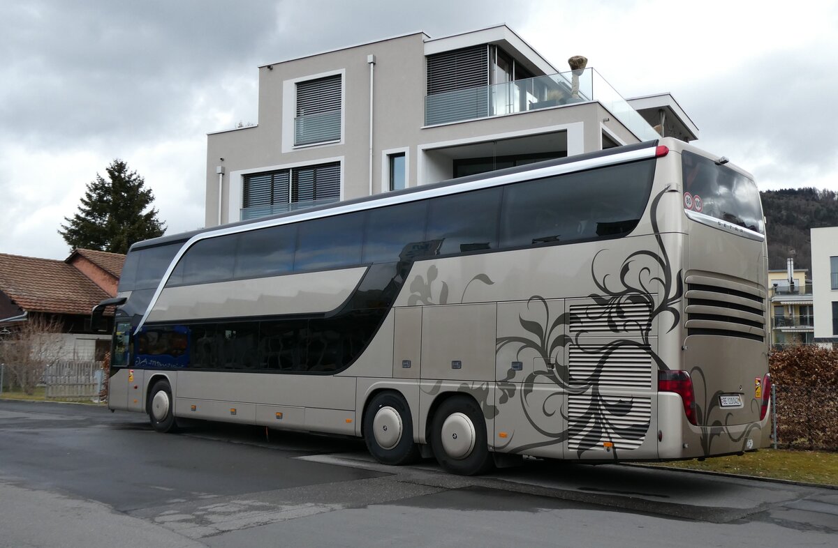 (284'938) - Oberland Reisen, Thun - Nr. 42/BE 120'042 - Setra (ex STI Thun Nr. 42) am 17. Februar 2026 in Thun, Garage STI
