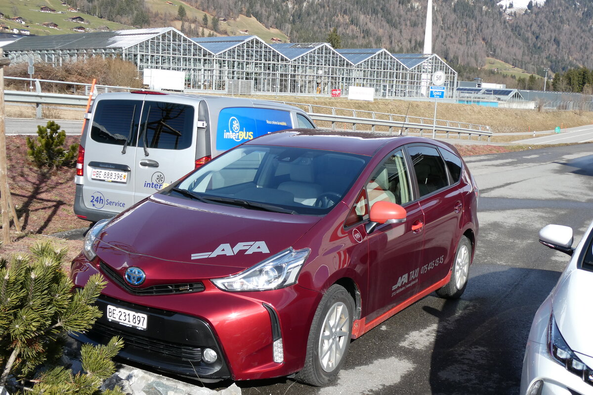 (285'018) - AFA Adelboden - Nr. 199/BE 231'897 - Toyota am 22. Februar 2026 in Frutigen, Garage
