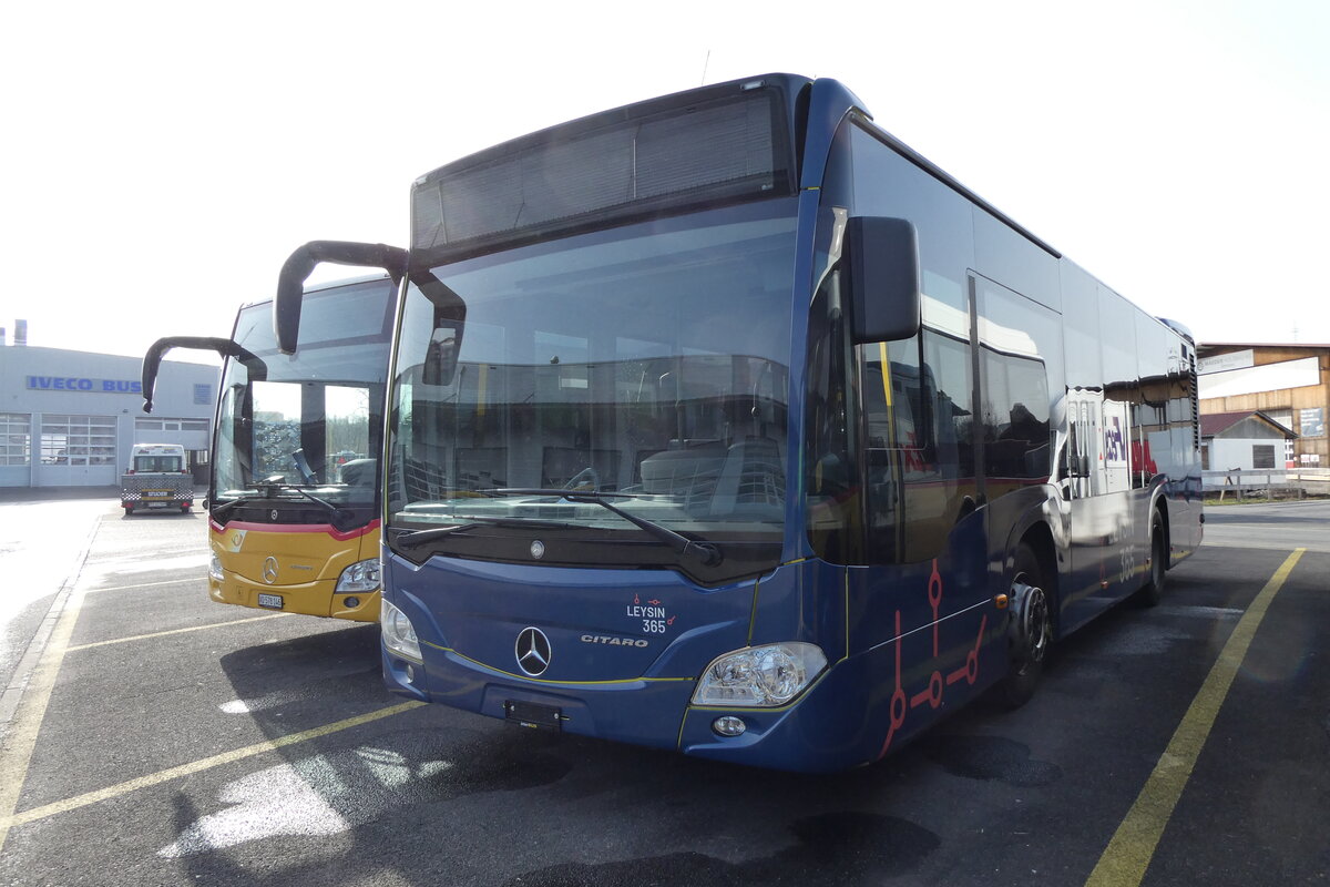 (285'291) - Leysin Excursions, Leysin - (VD 398'538) - Mercedes (ex Ledermair, A-Schwaz; ex Inntaler Omnibus Betrieb, A-Kundl) am 7. M�rz 2026 in Kerzers, Interbus 