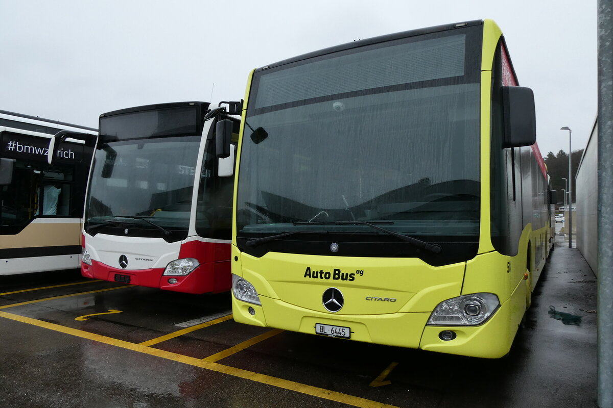 (285'410) - AAGL Liestal - Nr. 58/BL 6445 - Mercedes am 14. M�rz 2026 in Winterthur, Daimler Buses