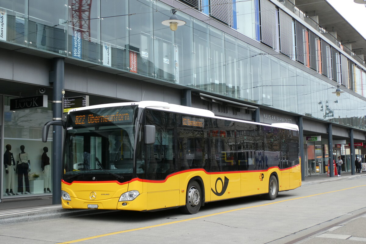 (285'466) - Rattin, Schlatt - TG 228'551/PID 11'661 - Mercedes am 17. M�rz 2026 beim Bahnhof Frauenfeld
