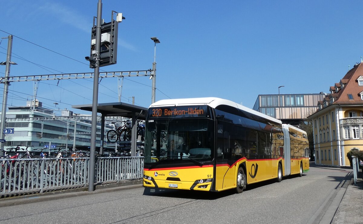 (285'555) - Steffen, Remetschwil - Nr. 97/AG 35'043/PID 12'404 - eSolaris am 19. M�rz 2026 beim Bahnhof Baden