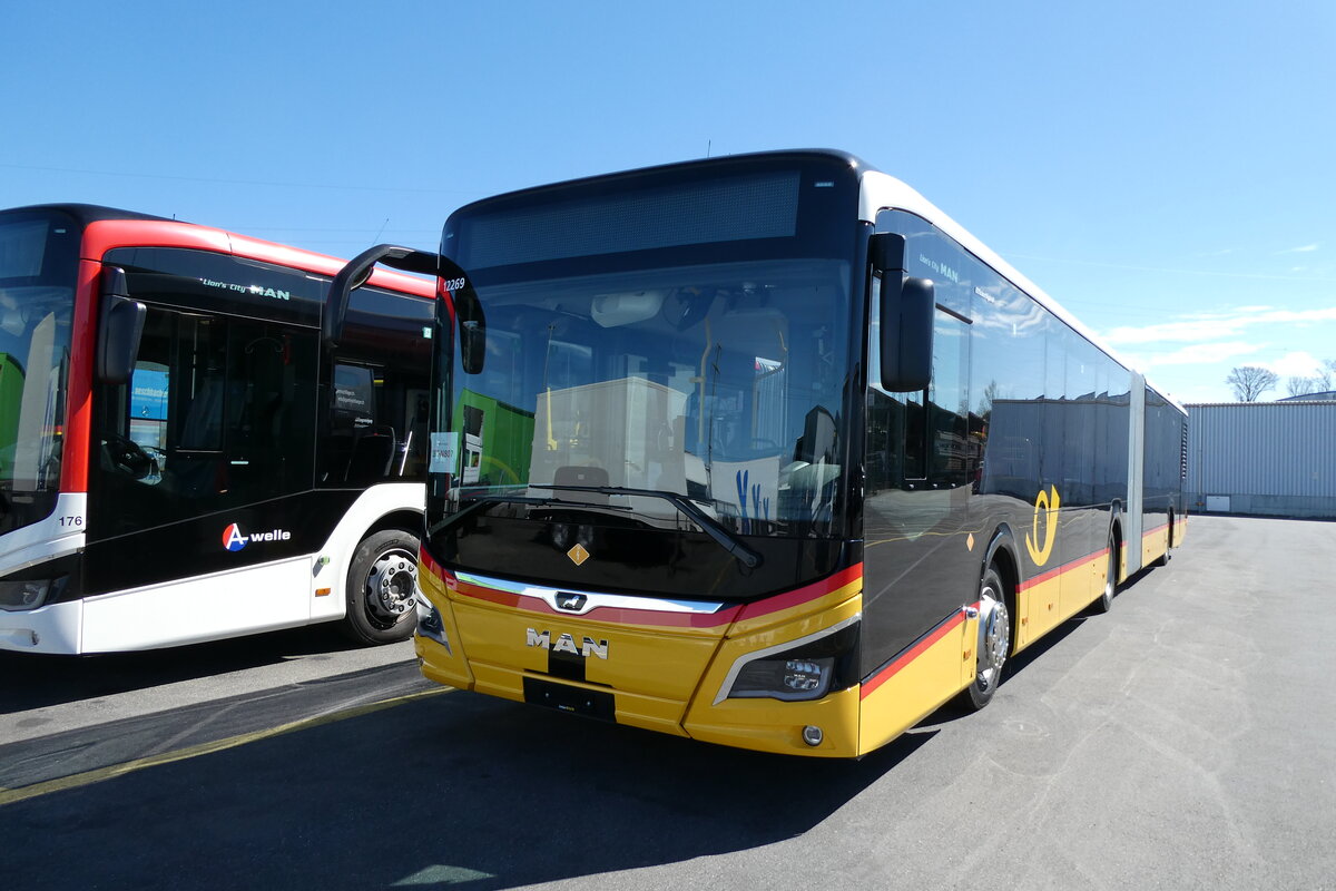 (285'923) - CarPostal Ouest - PID 12'269 - MAN am 4. April 2026 in Kerzers, Interbus