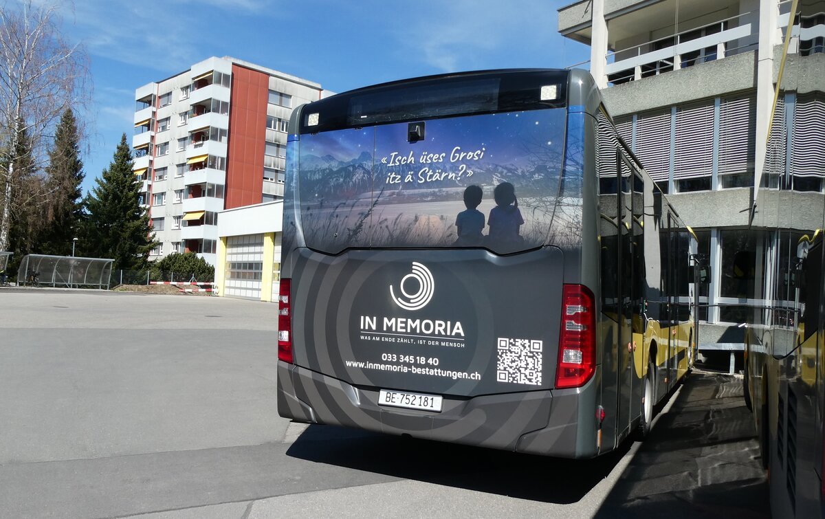 (285'964) - STI Thun - Nr. 181/BE 752'181 - Mercedes am 5. April 2026 in Thun, Garage