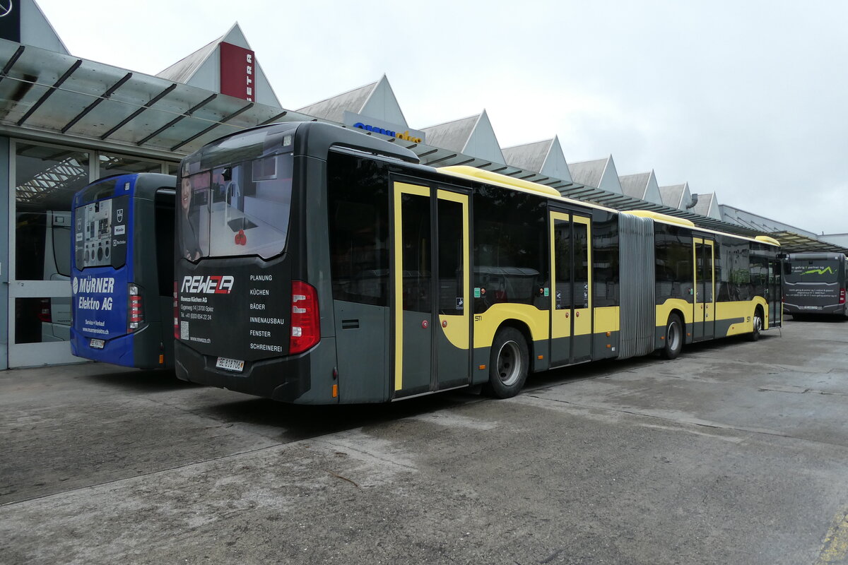 (286'118) - STI Thun - Nr. 706/BE 818'706 - Mercedes am 12. April 2026 in Thun, Garage