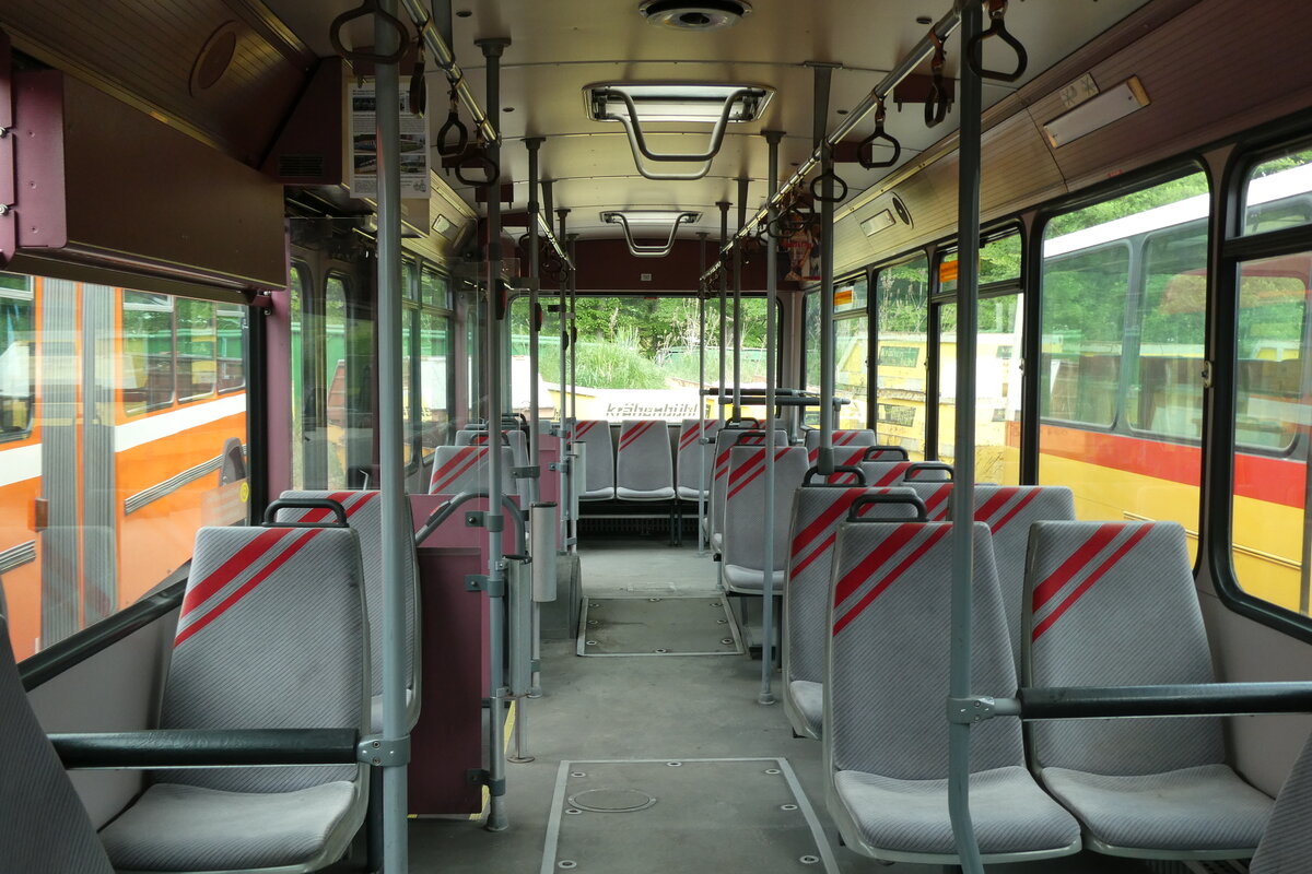 (286'763) - Bernmobil, Bern (SOB) - Nr. 193 - Volvo/Gangloff am 3. Mai 2026 in Burgdorf, �kihof Ziegelgut (Innenaufnahme)
