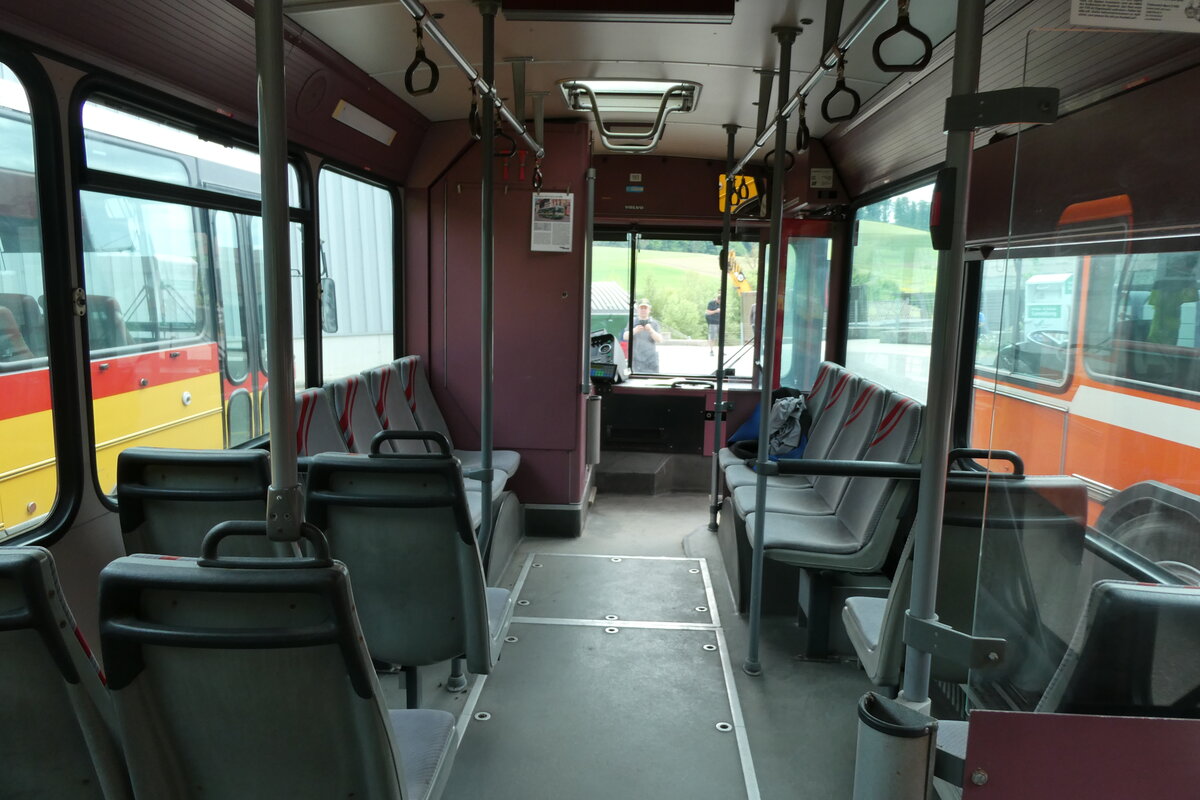 (286'765) - Bernmobil, Bern (SOB) - Nr. 193 - Volvo/Gangloff am 3. Mai 2026 in Burgdorf, �kihof Ziegelgut (Innenaufnahme)