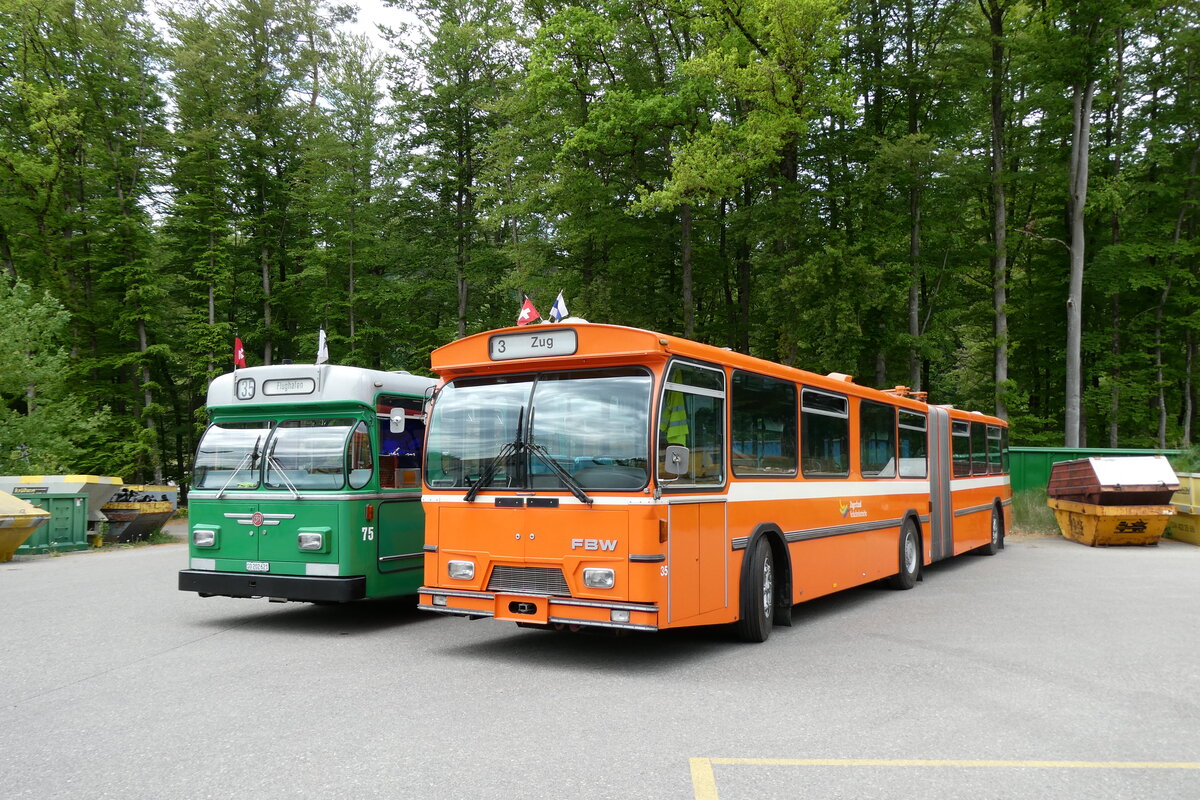 (286'793) - ZVB Zug (RWB) - Nr. 35 - FBW/Hessf am 3. Mai 2026 in Burgdorf, �kihof Ziegelgut