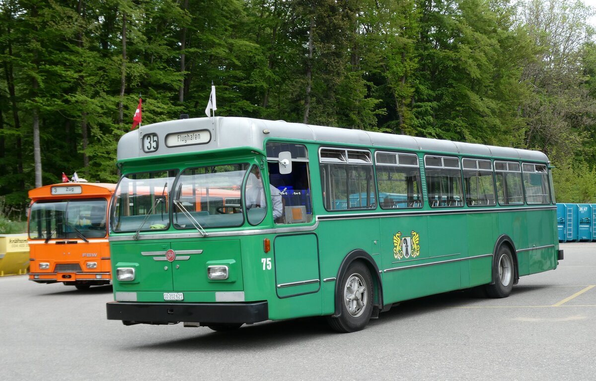 (286'800) - BVB Basel (RWB) - Nr. 75/SO 202'621 - FBW/FHS am 3. Mai 2026 in Burgdorf, �kihof Ziegelgut