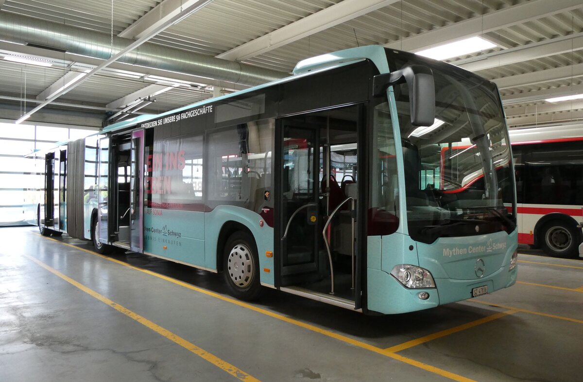 (286'869) - AAGS Schwyz - Nr. 36/SZ 47'836 - Mercedes am 9. Mai 2026 in Ibach, Busdepot