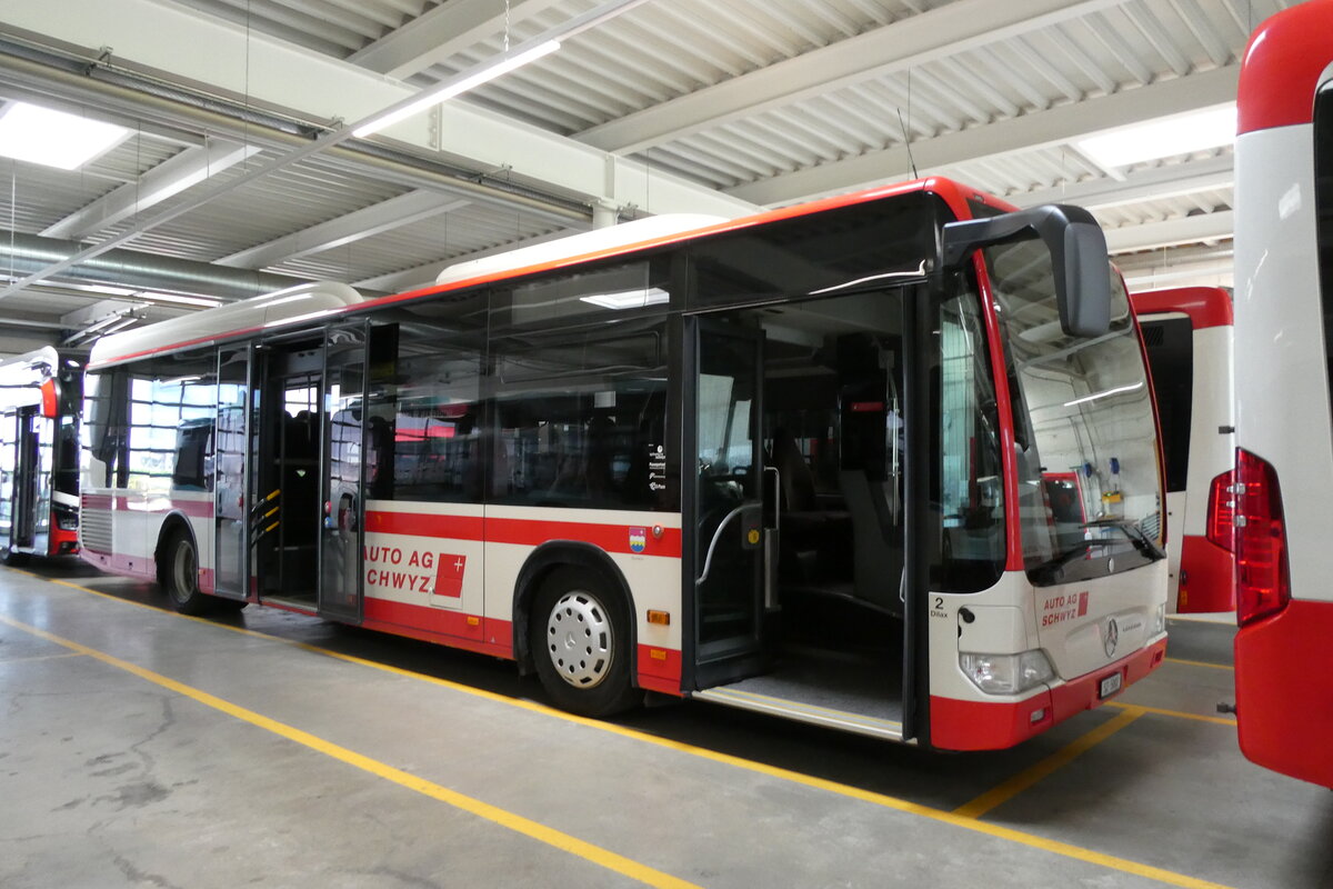 (286'871) - AAGS Schwyz - Nr. 2/SZ 5002 - Mercedes am 9. Mai 2026 in Ibach, Busdepot