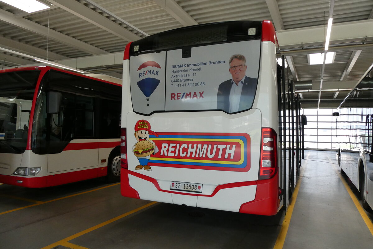 (286'876) - AAGS Schwyz - Nr. 8/SZ 13'808 - Mercedes am 9. Mai 2026 in Ibach, Busdepot