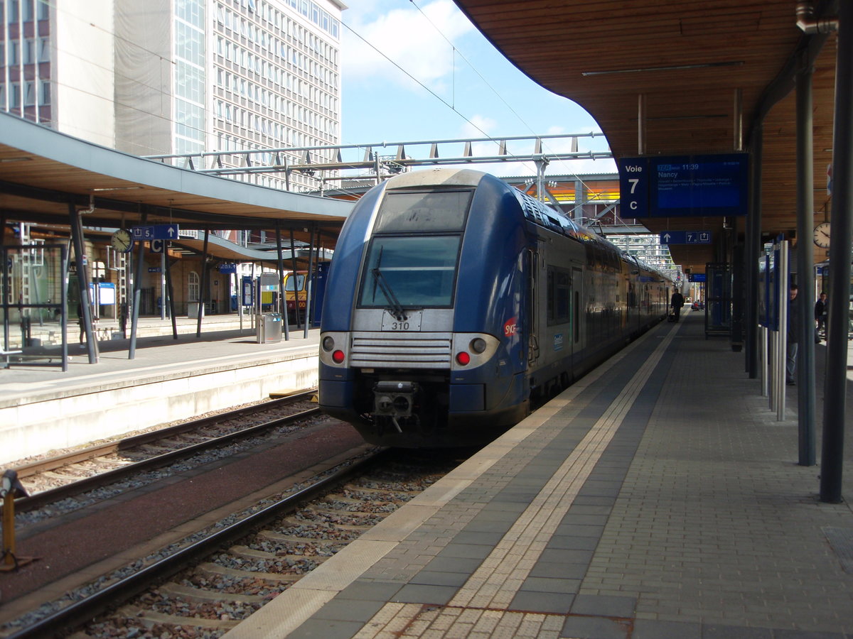 310 als TER aus Metz in Luxembourg. 10.05.2019