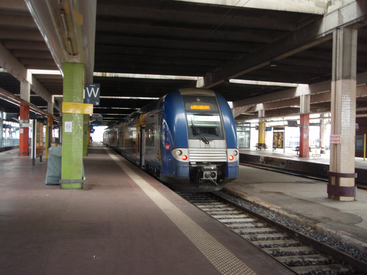 310 als TER nach Luxembourg in Metz. 10.05.2019